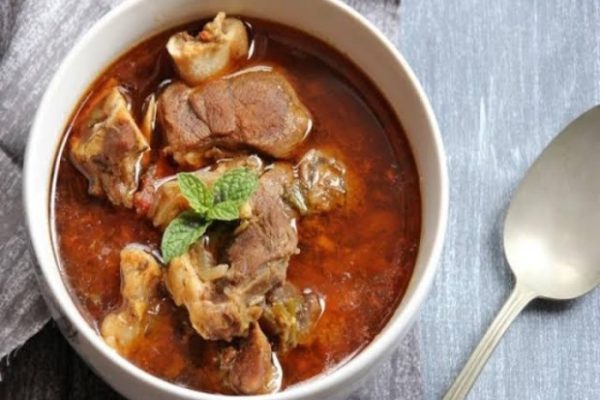 Daging kambing di Sosoh Buay Rayap, Ogan Komering Ulu
