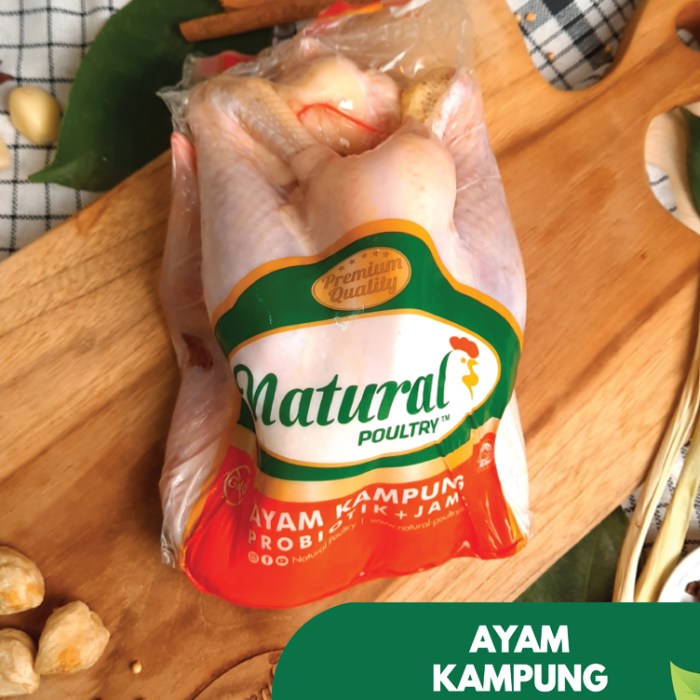 Harga ayam kampung potong di Ganeas, Sumedang