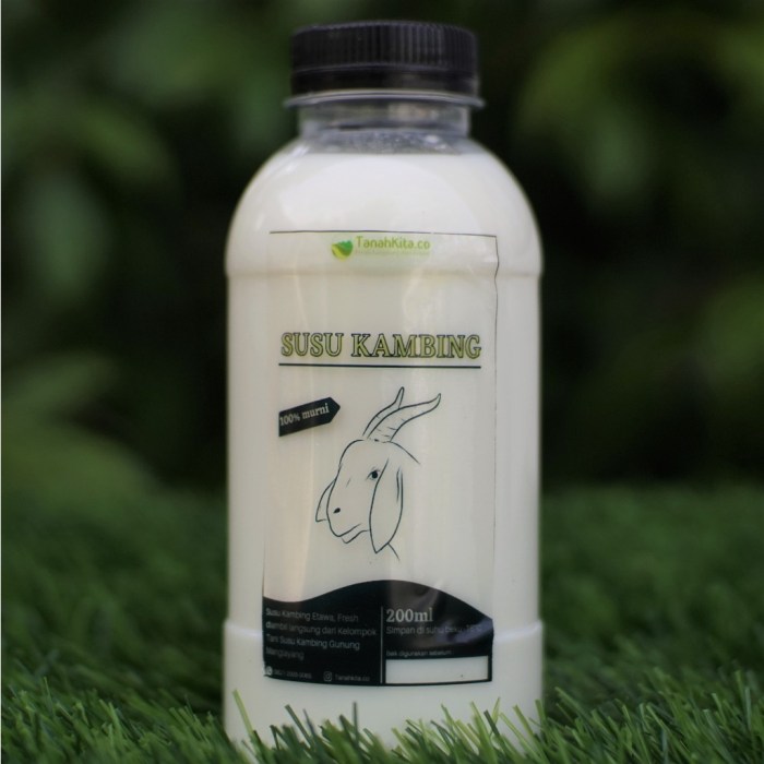 Susu kambing di Purwosari, Pasuruan