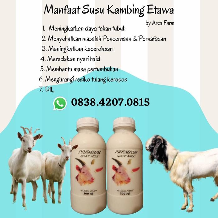 Susu kambing di Bogor Barat, Kota Bogor
