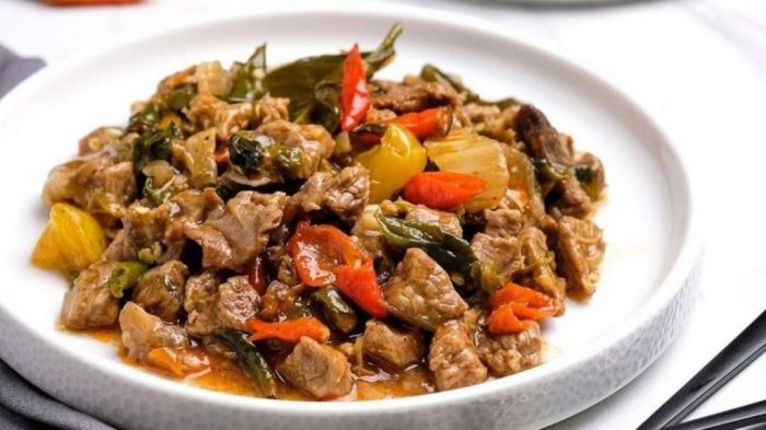 Daging kambing di Babat Toman, Musi Banyuasin