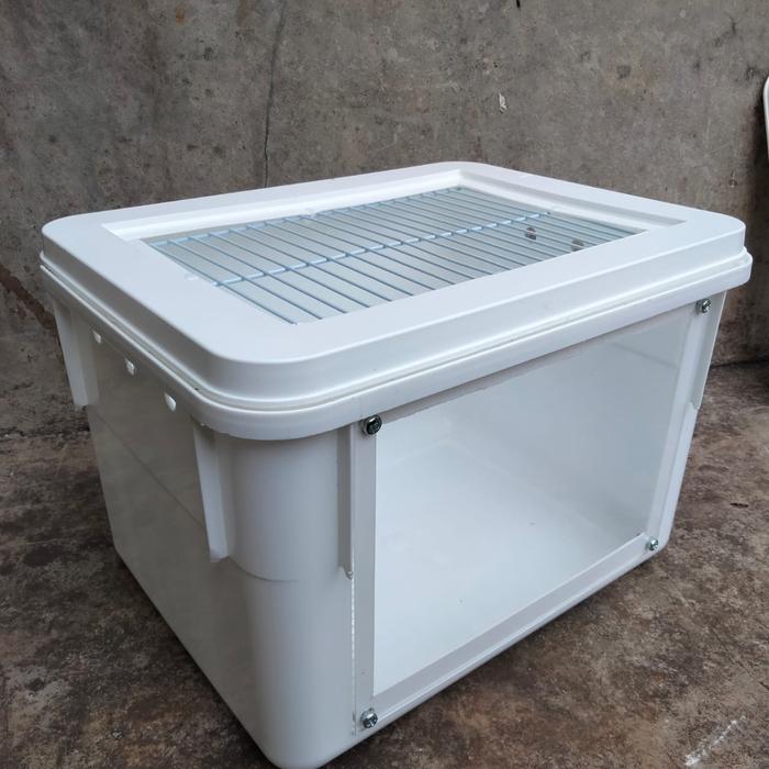 KANDANG KOTAK AKRILIK HAMSTER GERBIL LANDAK REPTIL