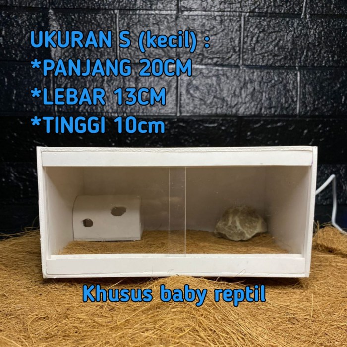 Jual TERARIUM REPTIL/KANDANG REPTIL MINI PVC cocok untuk kandang ... Jual TERARIUM REPTIL/KANDANG REPTIL MINI PVC cocok untuk kandang ...