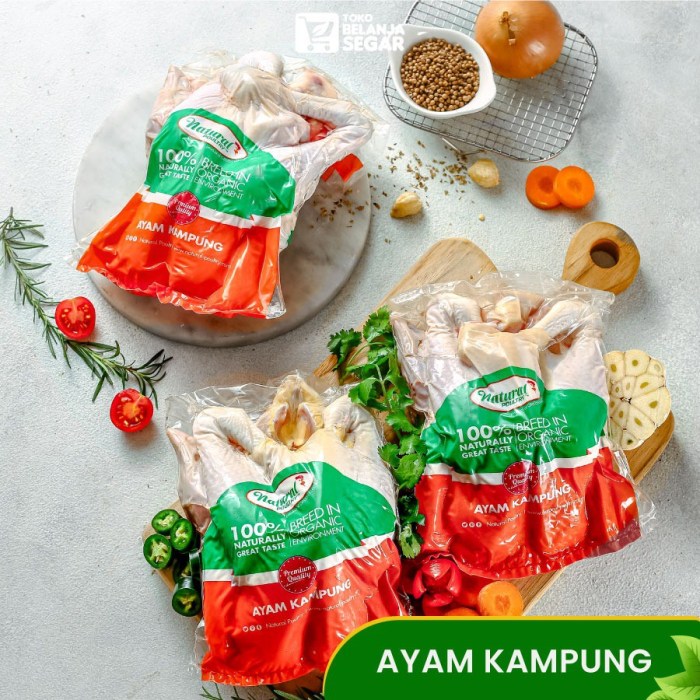 Jual Ayam Potong Kampung Utuh Asli Natural Poultry 700gr - 800gr ... Harga ayam kampung potong di Rajabasa, Kota Bandar Lampung