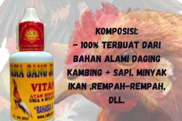 Daun penggemuk ayam di Lape, Sumbawa