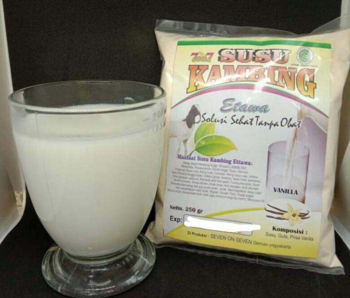SUSU KAMBING BUBUK RASA VANILLA 250 GRAM GRADE 1 | Lazada Indonesia Susu kambing di Binakal, Bondowoso