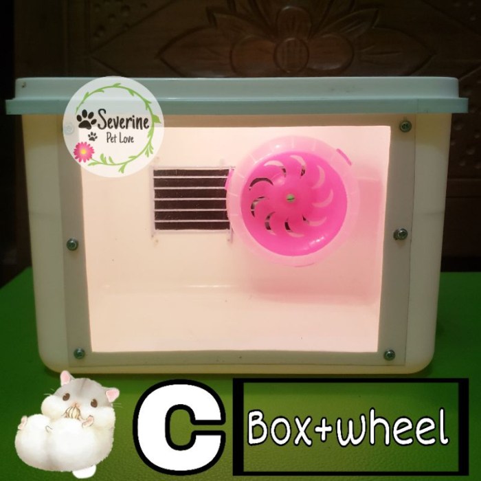 Jual kandang hamster kotak | kandang hamster akrilik | box hamster ...
