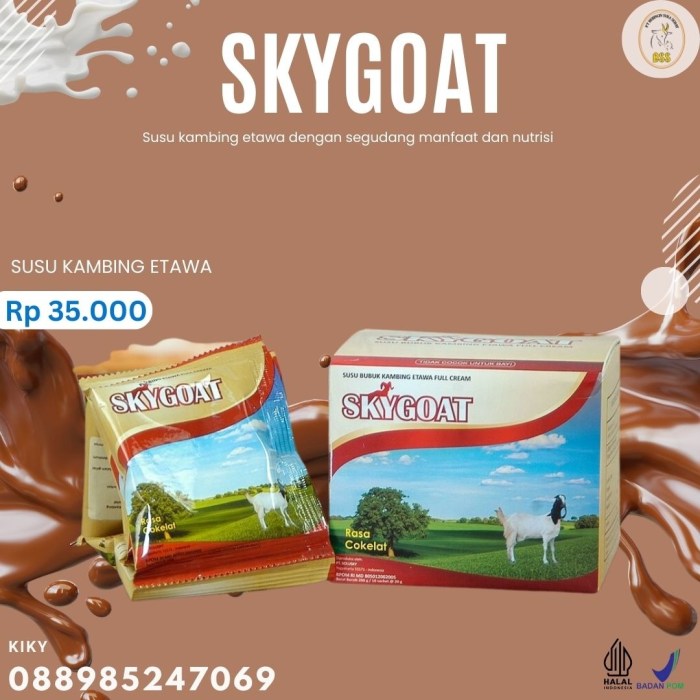 Susu kambing di Ambal, Kebumen