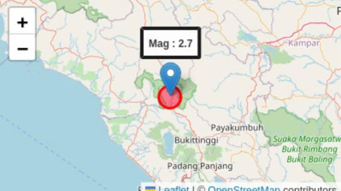 Gempa Magnitudo 2,7 Guncang Bonjol Pasaman pada Kedalaman 7 Kilometer ... Gempa Magnitudo 2,7 Guncang Bonjol Pasaman pada Kedalaman 7 Kilometer ...