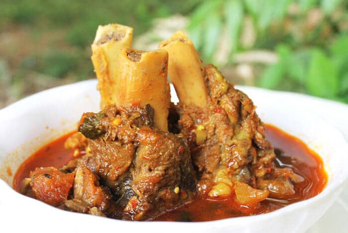 Daging kambing di Jarai, Lahat