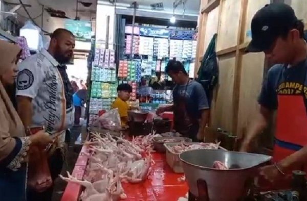 Selain Harga Beras yang Masih Tetap Tinggi, Harga Daging Ayam di Pasar ...