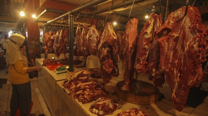 Daging kambing di Seputih Mataram, Lampung Tengah