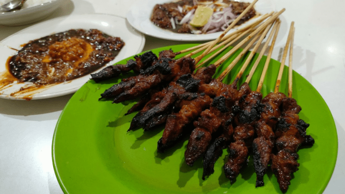 Daging kambing di Mulak Ulu, Lahat