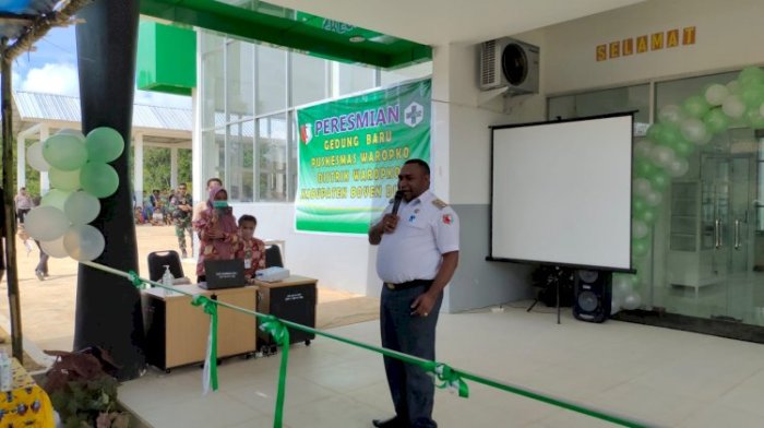Daun penggemuk ayam di Waropko, Kab. Boven Digoel