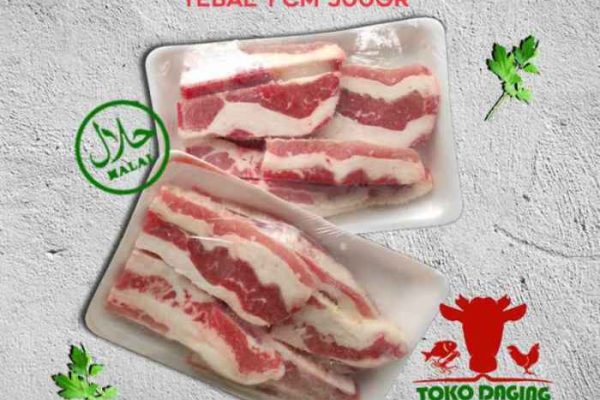 Daging kambing di Klari, Karawang