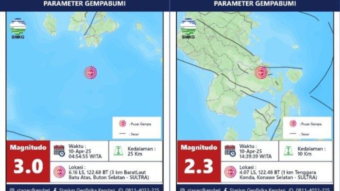 Dua Kali Gempa Kecil Guncang Batu Atas Buton Selatan dan Konda Konawe ... Daun penggemuk ayam di Konda, Konawe Selatan