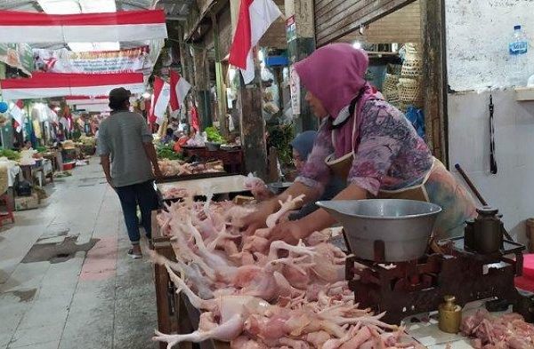 Harga Ayam Potong di Pasar Bunder Sragen Naik, Capai Rp 37 Ribu Per ...