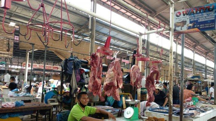Daging kambing di Medan Amplas, Kota Medan