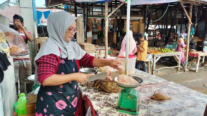 Daging kambing di Karang Jaya, Musi Rawas Utara