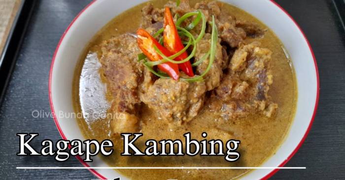 Resep Kagape Kambing || Khas Jepara oleh olive bunda qonita - Cookpad Daging kambing di Jepara, Kabupaten Jepara