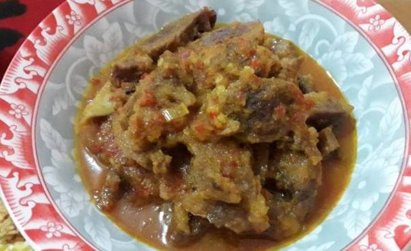 Daging kambing di Rancah, Ciamis