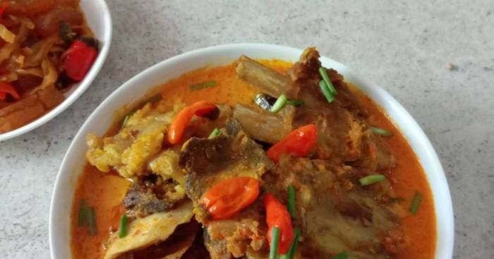 Daging kambing di Meraksa Aji, Tulang Bawang