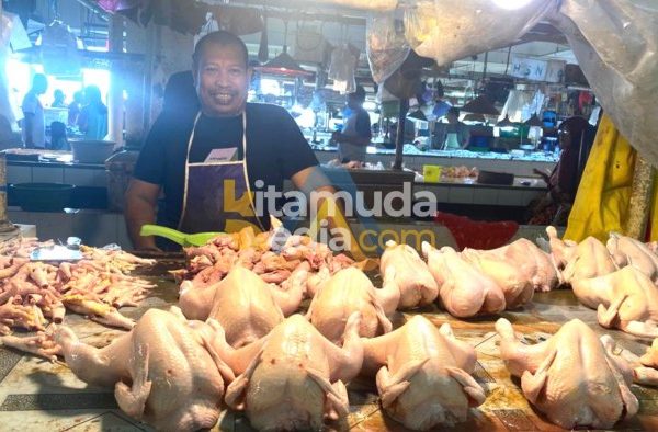 Harga ayam kampung potong di Pasekan, Indramayu