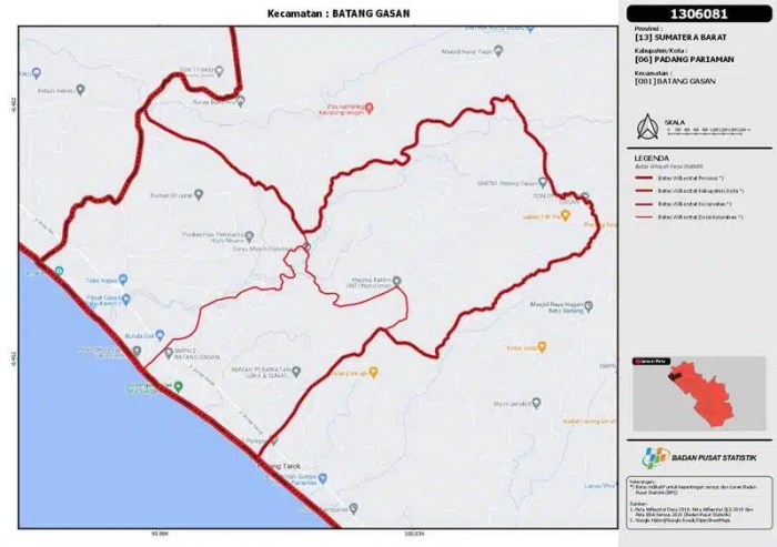Profil Kecamatan Batang Gasan di Kabupaten Padang Pariaman, Sumatera Barat Ayam ternak di Batang Gasan, Kabupaten Padang Pariaman
