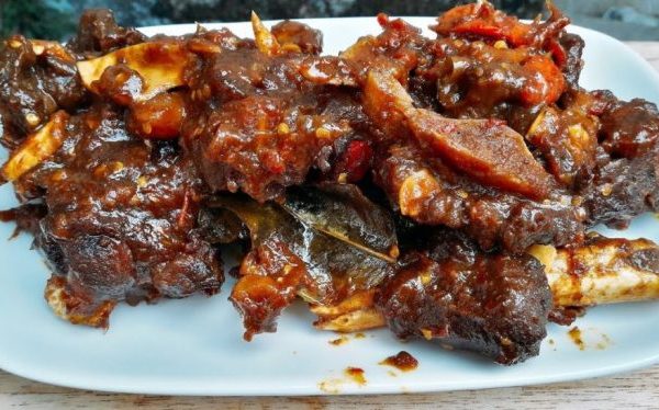 Daging kambing di Ngasem, Kediri