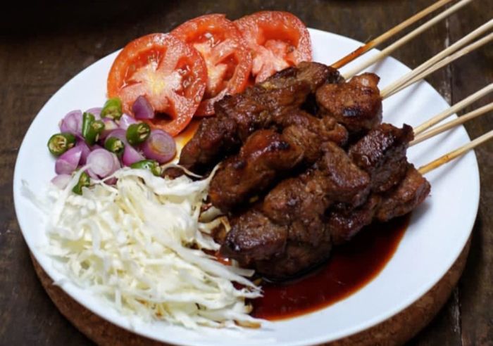 Daging kambing di Wajak, Malang