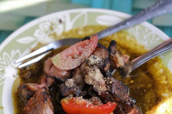Daging kambing di Sanden, Bantul