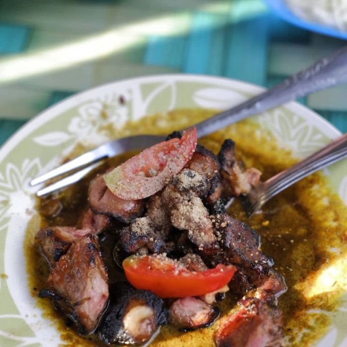Daging kambing di Sanden, Bantul