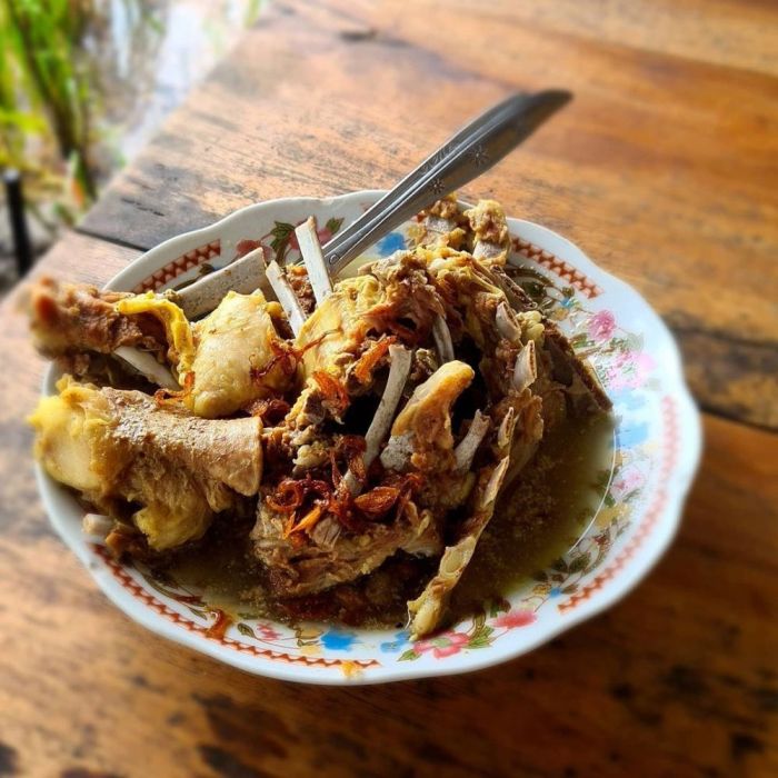 Daging kambing di Srandakan, Bantul