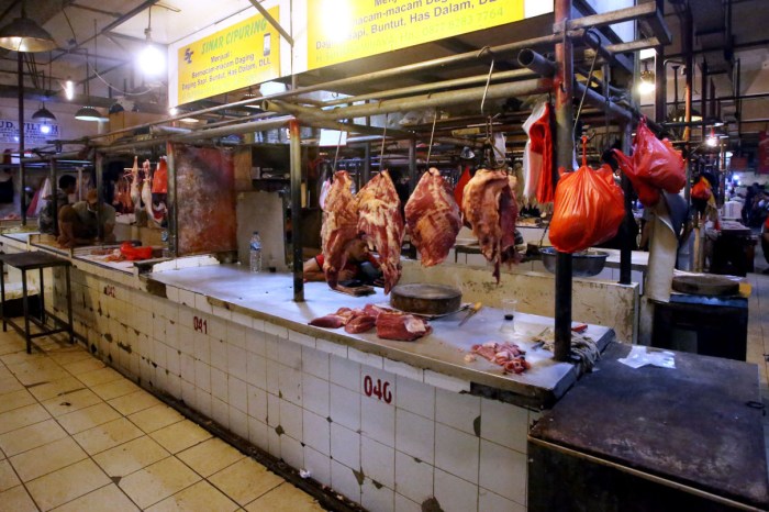 Daging kambing di Mampang Prapatan, Jakarta Selatan