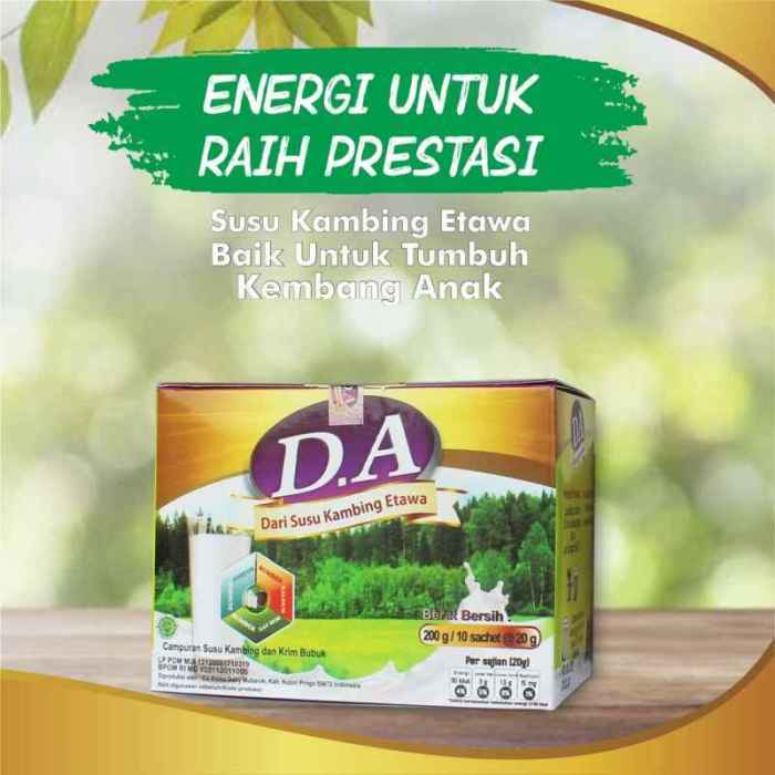 Promo Susu Kambing Asli/ Susu Kambing Etawa D.A Plus Kolostrum Untuk ... Susu kambing di Mangunjaya, Pangandaran