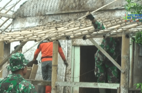 94 Rumah di Gegerbitung Sukabumi Rusak Dihantam Puting Beliung