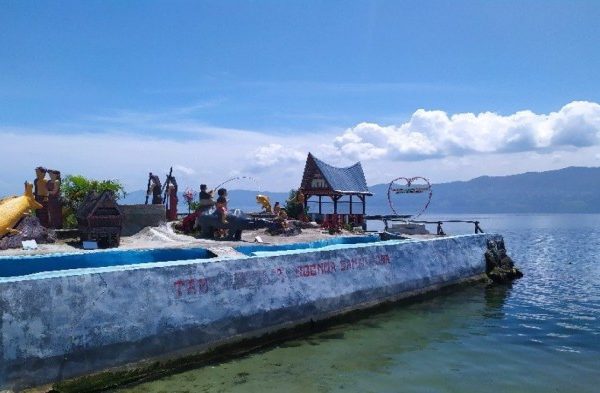 Daging kambing di Simanindo, Samosir