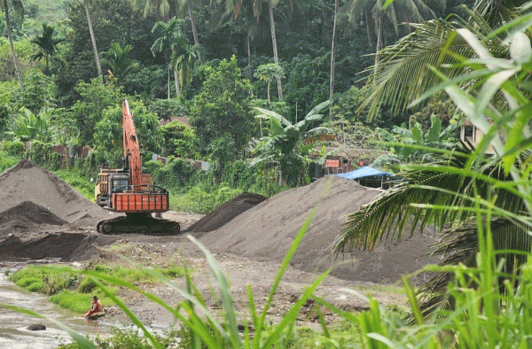Ayam ternak di Padang Ganting, Kabupaten Tanah Datar
