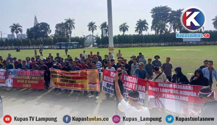 Kupas Tuntas - Warga Blambangan Umpu Way Kanan Demo di Pemprov Lampung ... Kupas Tuntas - Warga Blambangan Umpu Way Kanan Demo di Pemprov Lampung ...