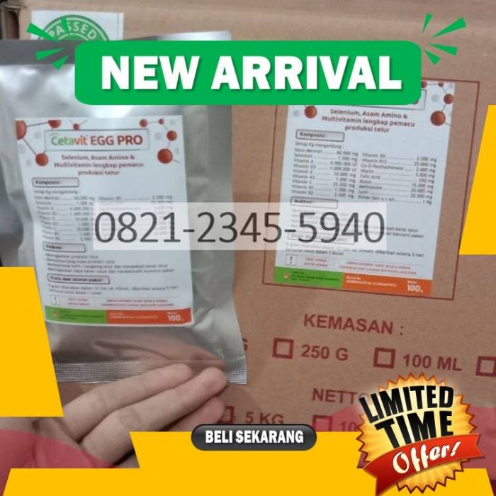 Vitamin Ayam Petelur di Purwojati, Banyumas