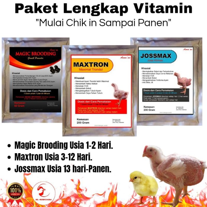 Vitamin Broiler di Kemiri, Purworejo