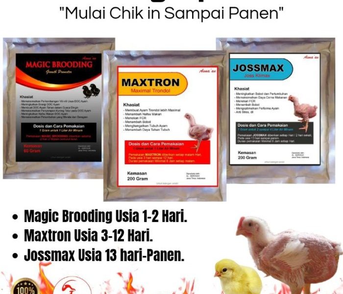 Vitamin Broiler di Kemiri, Purworejo
