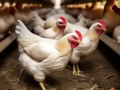 Ayam Berak Putih di Buluspesantren, Kebumen