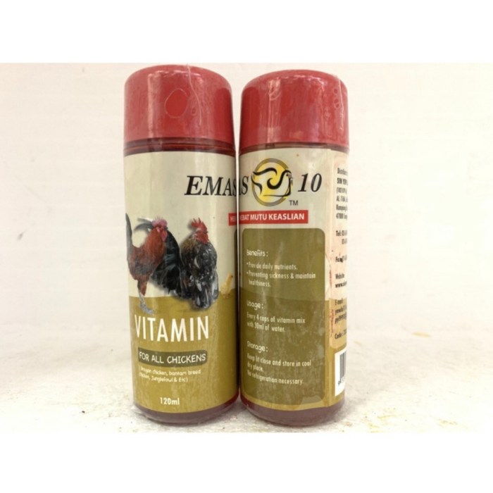 Vitamin Ayam Terbaik di Patikraja, Banyumas