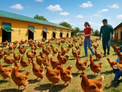 Usaha Ternak Ayam di Ayah, Kebumen